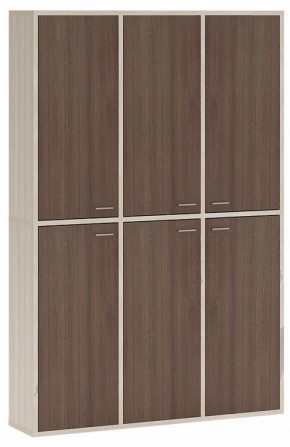Шкаф книжный Домино СУ(ш3в2)+6ФГ в Талице - talica.ok-mebel.com | фото