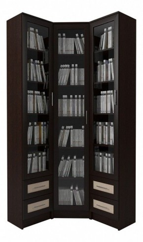 Шкаф книжный Мебелайн-38 в Талице - talica.ok-mebel.com | фото