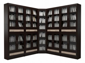 Шкаф книжный Мебелайн-49 в Талице - talica.ok-mebel.com | фото