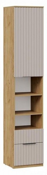 Шкаф комбинированный Хилтон Исп. 2 в Талице - talica.ok-mebel.com | фото 2