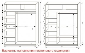 Шкаф-купе 1800 серии SOFT D8+D2+B2+PL4 (2 ящика+F обр.штанга) профиль «Капучино» в Талице - talica.ok-mebel.com | фото 5