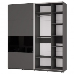 Шкаф-купе Харви ШКК-10 (графит) в Талице - talica.ok-mebel.com | фото 3