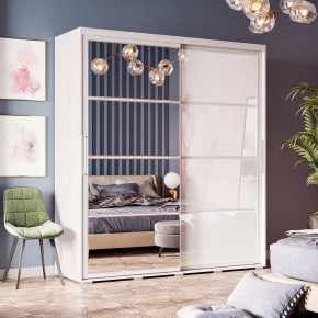 Шкаф-купе Крафт-6 1.6 м ШКК-06 (ясень белый) в Талице - talica.ok-mebel.com | фото