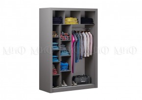 НЕАПОЛЬ Шкаф-купе (Графит) в Талице - talica.ok-mebel.com | фото 2