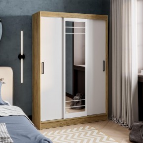 Шкаф-купе Тео ШКК-02 (крафт/белый) в Талице - talica.ok-mebel.com | фото
