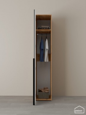 Шкаф Linnea MHR-1 2050х400х510 (ДВ-М 11.1.25) в Талице - talica.ok-mebel.com | фото 4