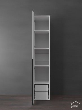 Шкаф Linnea MHR-1-4 2050х400х510 (Белый-М 11.1.1) в Талице - talica.ok-mebel.com | фото 7