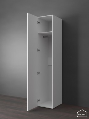 Шкаф Linnea MHR-1PO 2050х400х510 (Белый-М 11.1.1) в Талице - talica.ok-mebel.com | фото 4