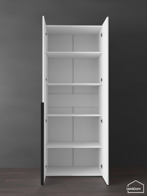 Шкаф Linnea MHR-2-2 2050х800х510 (Белый-М 11.1.1) в Талице - talica.ok-mebel.com | фото 4