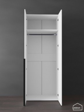 Шкаф Linnea MHR-2 2050х800х510 (Белый-М 11.1.1) в Талице - talica.ok-mebel.com | фото 4