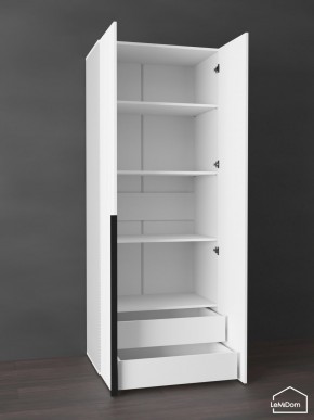 Шкаф Linnea MHR-2-4 2050х800х510 (Белый-М 11.1.1) в Талице - talica.ok-mebel.com | фото 5