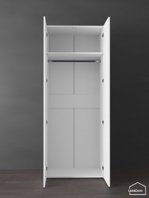 Шкаф Linnea MHR-2PO 2050х800х510 (Белый-М 11.1.1) в Талице - talica.ok-mebel.com | фото 4
