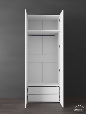 Шкаф Linnea MHR-2PO-3 2050х800х510 (Белый-М 11.1.1) в Талице - talica.ok-mebel.com | фото 4