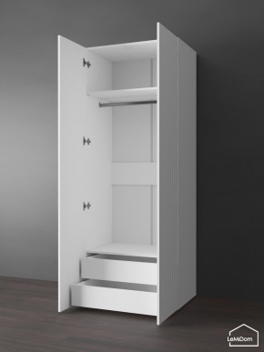 Шкаф Linnea MHR-2PO-3 2050х800х510 (Белый-М 11.1.2) в Талице - talica.ok-mebel.com | фото 5