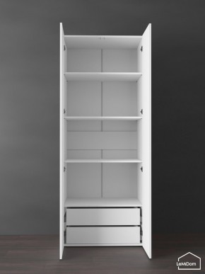 Шкаф Linnea MHR-2PO-4 2050х800х510 (Белый-М 11.1.2) в Талице - talica.ok-mebel.com | фото 5
