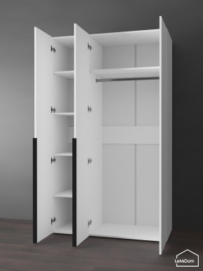 Шкаф Linnea MHR-3-1 2050х1200х510 (Белый-М 11.1.2) в Талице - talica.ok-mebel.com | фото 5