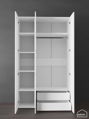 Шкаф Linnea MHR-3PO-2 2050х1200х510 (Белый-М 11.1.2) в Талице - talica.ok-mebel.com | фото 5