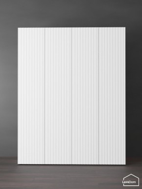 Шкаф Linnea MHR-4PO-2 2050х1600х510 (Белый-М 11.1.2) в Талице - talica.ok-mebel.com | фото