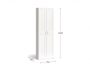 Шкаф МАКС двухдверный узкий, цвет белый в Талице - talica.ok-mebel.com | фото 3