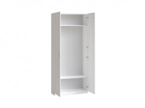 Шкаф МАКС двухстворчатый, цвет белый в Талице - talica.ok-mebel.com | фото 2