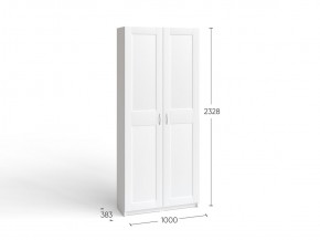Шкаф МАКС двухстворчатый, цвет белый в Талице - talica.ok-mebel.com | фото 3