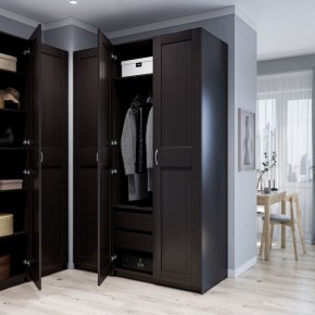 Шкаф МАКС однодверный, цвет Дуб Венге в Талице - talica.ok-mebel.com | фото 4
