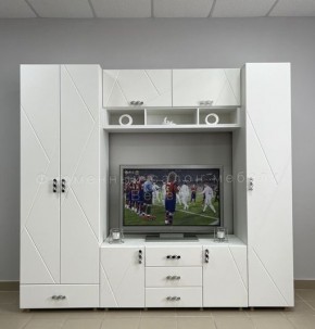 Шкаф настенный "Сандра" 1300 (Белый лофт) в Талице - talica.ok-mebel.com | фото 3