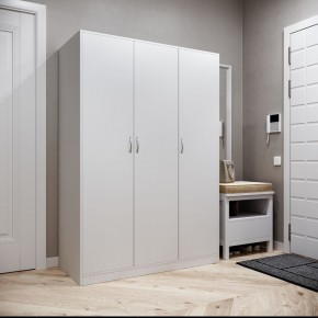Шкаф ОРИОН трехдверный, цвет белый в Талице - talica.ok-mebel.com | фото 2