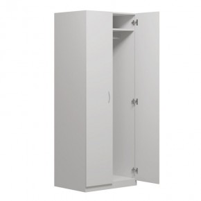 Шкаф ПЕГАС двухдверный, цвет белый в Талице - talica.ok-mebel.com | фото 2