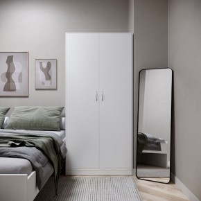 Шкаф ПЕГАС двухдверный, цвет белый в Талице - talica.ok-mebel.com | фото 4