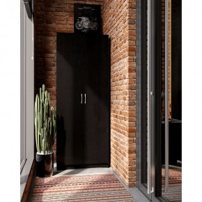Шкаф ПЕГАС двухдверный, цвет Дуб Венге в Талице - talica.ok-mebel.com | фото 4