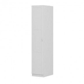 Шкаф ПЕГАС однодверный с рамочным фасадом, цвет белый в Талице - talica.ok-mebel.com | фото