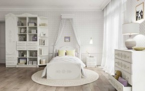 KI-KI ШД450.1 Шкаф (белый/белое дерево) в Талице - talica.ok-mebel.com | фото 4
