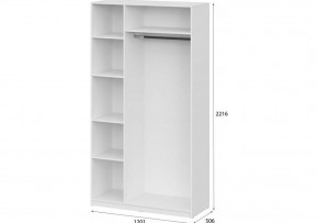 Шкаф платяной Даиго в Талице - talica.ok-mebel.com | фото 3