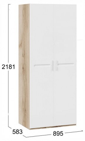 Шкаф платяной Фьюжн ТД-260.07.02 в Талице - talica.ok-mebel.com | фото 4