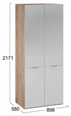 Шкаф платяной Глосс СМ-319.07.004 в Талице - talica.ok-mebel.com | фото 4