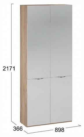 Шкаф платяной Глосс СМ-319.07.014 в Талице - talica.ok-mebel.com | фото 4