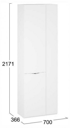 Шкаф платяной Глосс СМ-319.07.016 в Талице - talica.ok-mebel.com | фото 4