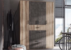 Шкаф платяной Паркинс в Талице - talica.ok-mebel.com | фото 5