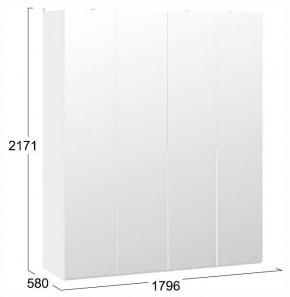 Шкаф платяной Порто СМ-393.07.109 в Талице - talica.ok-mebel.com | фото 3