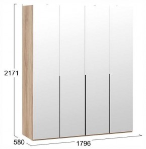 Шкаф платяной Порто СМ-393.07.109 в Талице - talica.ok-mebel.com | фото