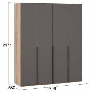 Шкаф платяной Порто СМ-393.07.110 в Талице - talica.ok-mebel.com | фото 3