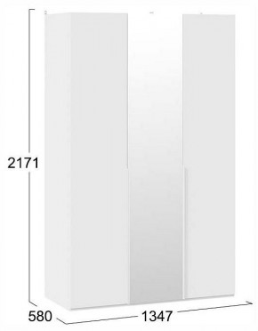 Шкаф платяной Порто СМ-393.07.112 в Талице - talica.ok-mebel.com | фото 2