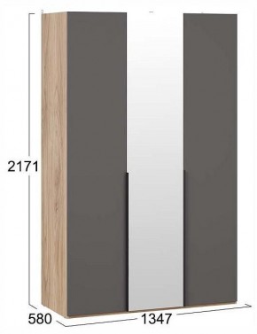 Шкаф платяной Порто СМ-393.07.112 в Талице - talica.ok-mebel.com | фото 3