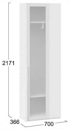 Шкаф платяной Порто СМ-393.07.233 в Талице - talica.ok-mebel.com | фото 4