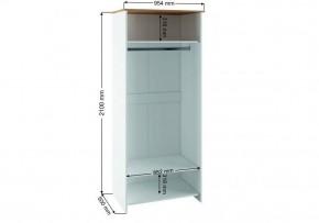 Шкаф платяной Теодора в Талице - talica.ok-mebel.com | фото 3