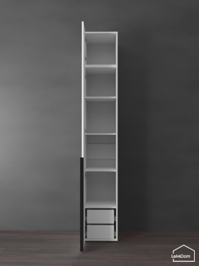 Шкаф с антресолью Linnea MHR-1A-4 2450х400х510 (Белый-М 11.1.1) в Талице - talica.ok-mebel.com | фото 6