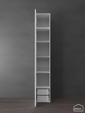 Шкаф с антресолью Linnea MHR-1POA-4 2450х400х510 (Белый-М 11.1.1) в Талице - talica.ok-mebel.com | фото 6