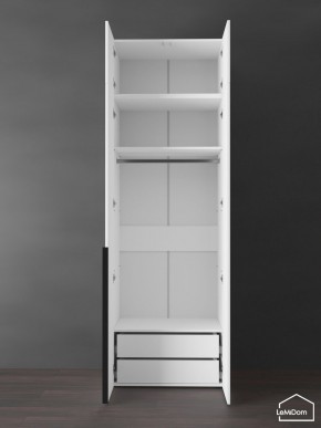Шкаф с антресолью Linnea MHR-2A-3 2450х800х510 (Белый-М 11.1.2) в Талице - talica.ok-mebel.com | фото 6