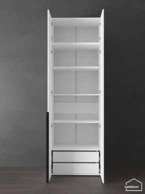 Шкаф с антресолью Linnea MHR-2A-4 2450х800х510 (Белый-М 11.1.1) в Талице - talica.ok-mebel.com | фото 6